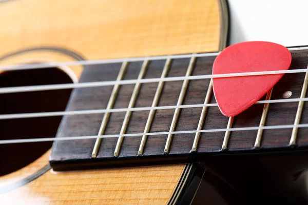 Guitarra ukelele hawaiana pequeña de cuatro cuerdas — Foto de Stock