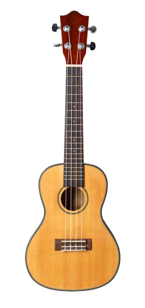 Guitarra ukelele hawaiana pequeña de cuatro cuerdas — Foto de Stock