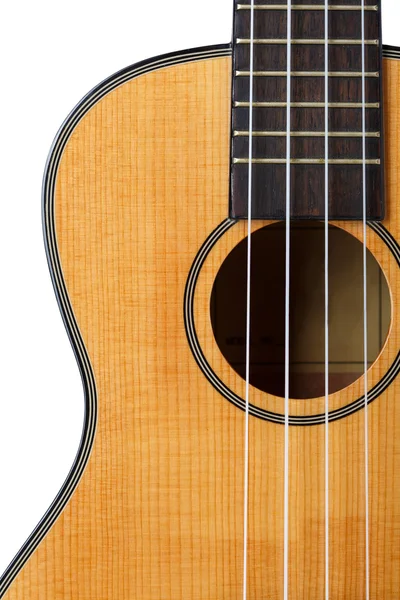 Small Hawaiian four stringed ukulele guitar — Stock Photo, Image