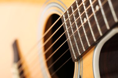 Musical instruments shop or learning school concept