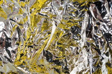 Altın ve gümüş doku arka plan