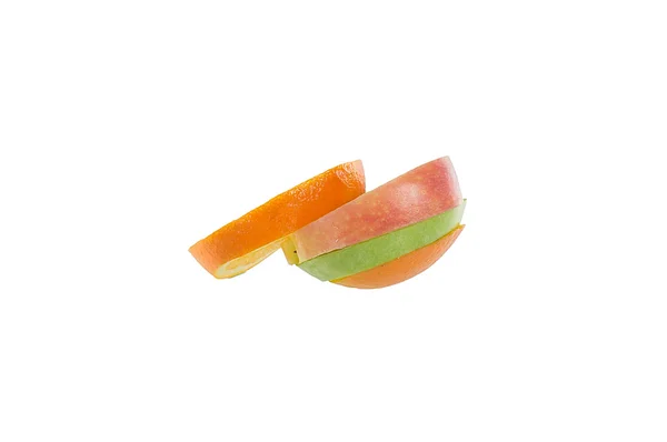 Mixed sliced fruits — Stock Photo, Image