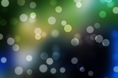 Soyut dairesel bokeh arkaplanı