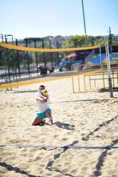 Voleibol de praia — Fotografia de Stock