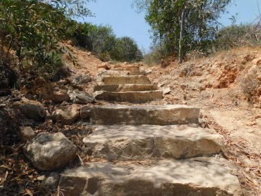 Güzel deniz manzaralı Cape Kavo Greco. Ayia Napa. Protaras. Kıbrıs