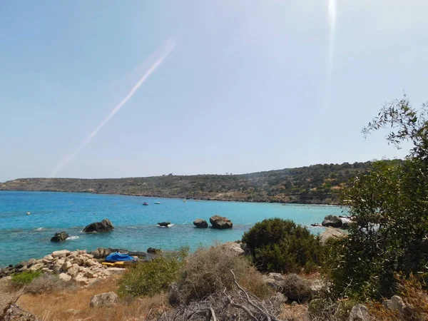 Cape Greco Oder Cavo Greco Agia Napa Zypern — Stockfoto
