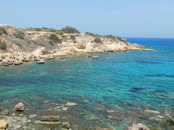 Cape Greco Vagy Cavo Greco Agia Napa Ciprus — Stock Fotó