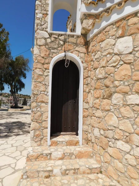 Profitis Ilias东正教教堂 位于塞浦路斯Protaras附近 — 图库照片