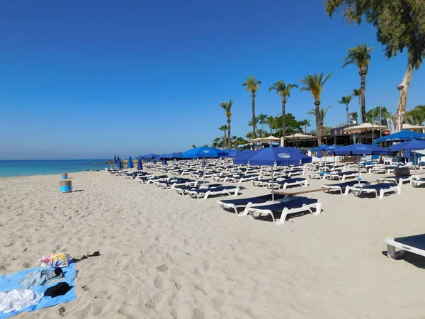 Pantai Nissi Ayia Napa Siprus Stok Foto