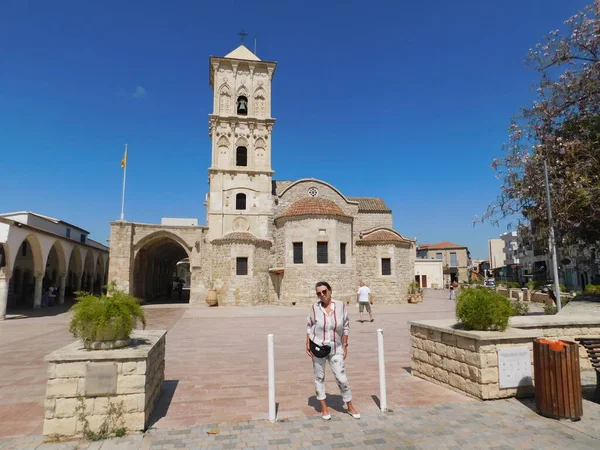 Церква Святого Лазаря Ларнаці Кіпр — стокове фото