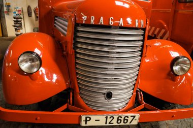 Eski tramvaylar, tramvaylar ve klasik arabalar müzesi. Prag, Çek Cumhuriyeti