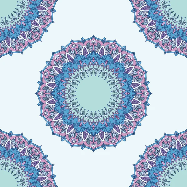 Mandala. Modèle d'ornement rond . — Image vectorielle