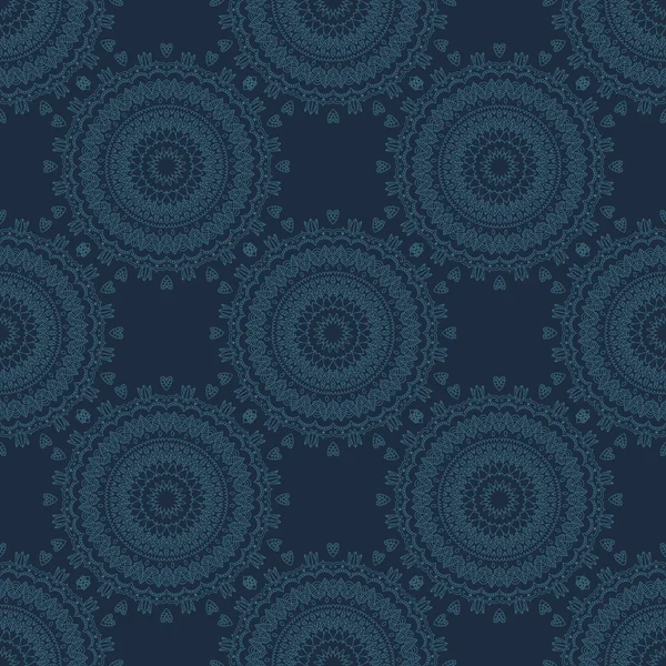 Mandala. Yuvarlak süsleme desen. Vintage dekoratif öğeler. Elle çizilmiş arka plan. Islam, Arapça, Hint motifleri.