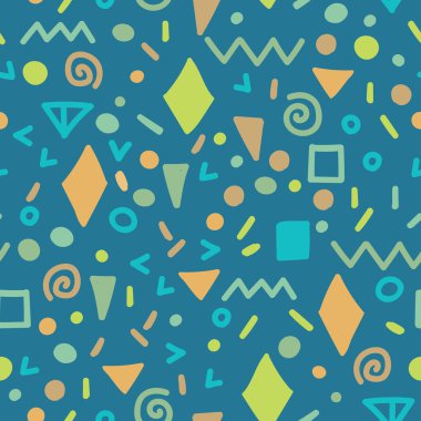 Vektör Dikişsiz desen. Modern şık doku. 