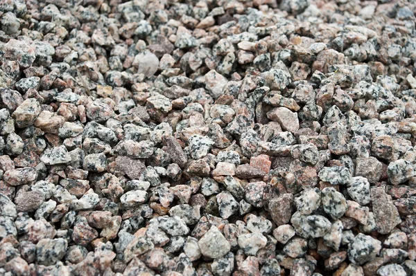 texture of shallow crushed granite