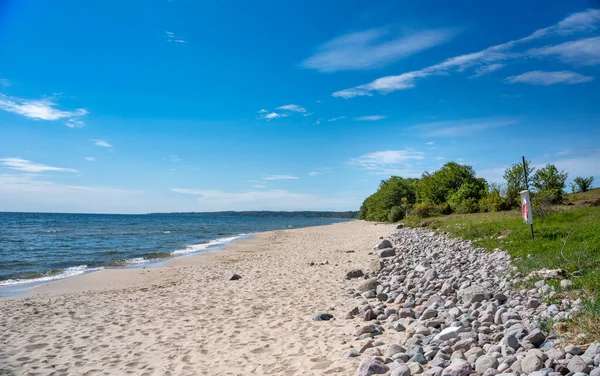 Nationaal Park Stenshuvud Weelderige Bossen Met Hoge Biodiversiteit Lang Zandstrand — Stockfoto