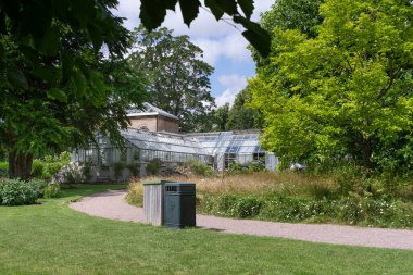 Güzel serası ya da serası olan botanik bahçesi