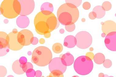 Renkli daireli arkaplan resmi