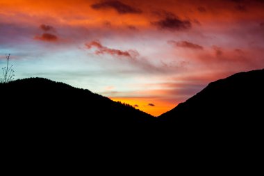 Dolomiti günbatımı
