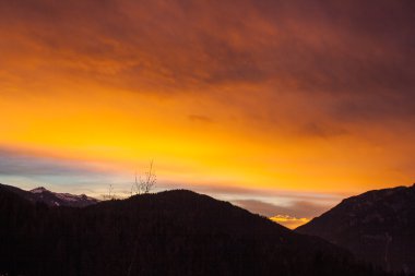 Dolomiti günbatımı