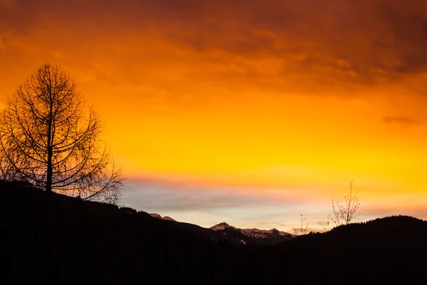 Dolomiti günbatımı