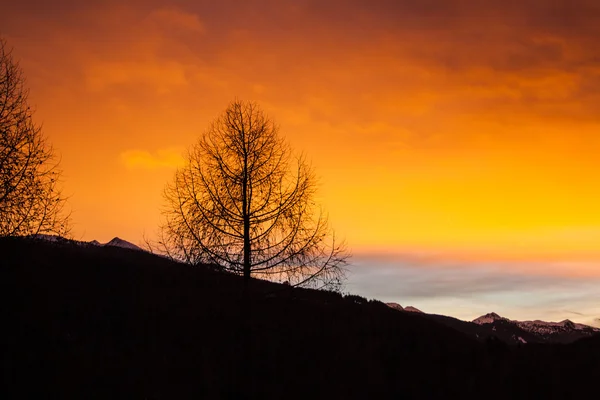 Dolomiti günbatımı
