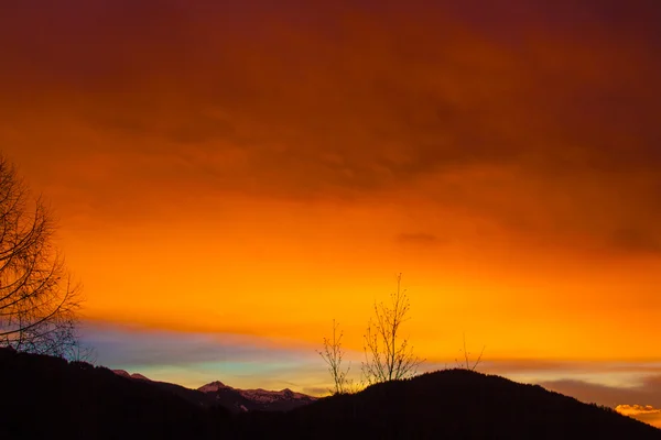 Dolomiti günbatımı