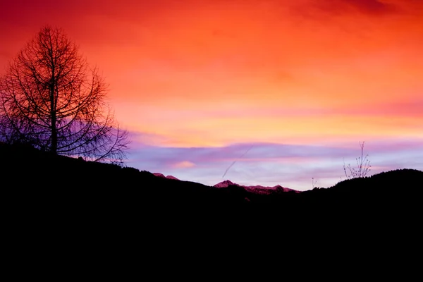 Dolomiti günbatımı