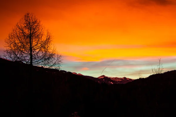 Dolomiti günbatımı