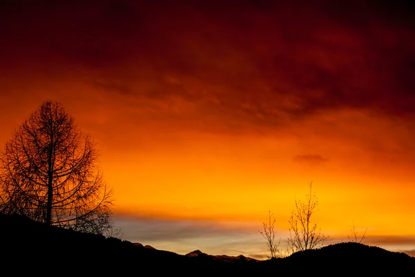 Dolomiti günbatımı