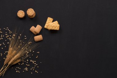 Organik buğday arka plan