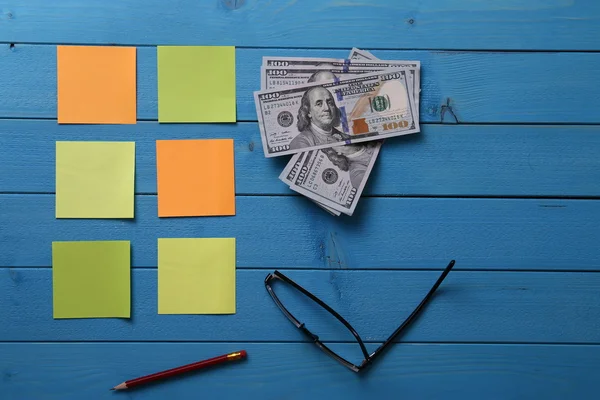 Colored note papers, remember — Stock Photo, Image