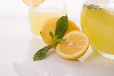 beyaz taze limonata