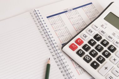 Takvimde hesap makinesi