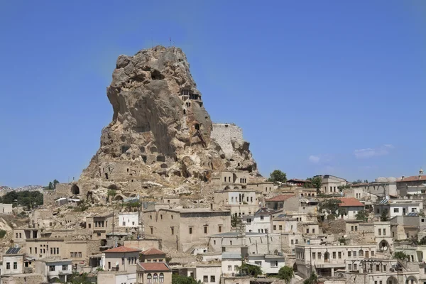 Uchisar Castle at Cappadocia — Stock Photo, Image