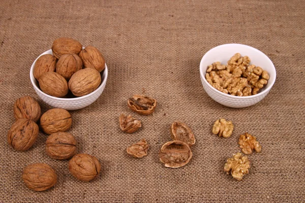 Nueces y frutos secos triturados — Foto de Stock