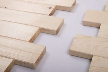 Bulmaca ahşap tablo