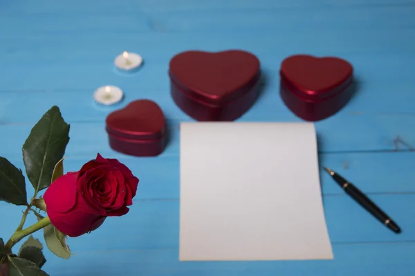 Rosa para San Valentín — Foto de Stock