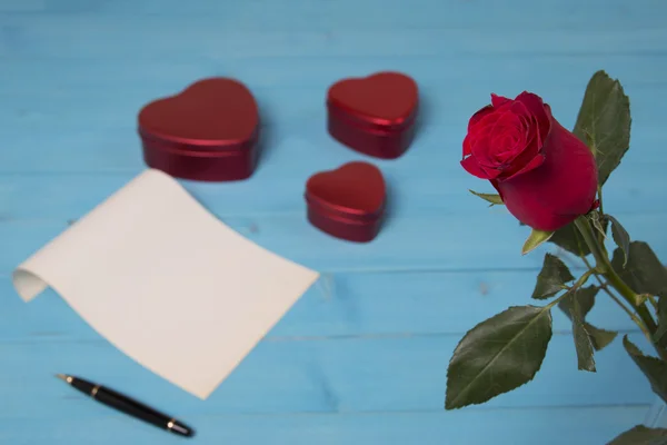 Rosa per San Valentino — Foto Stock