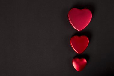 Sevgililer günü için kalp şekli