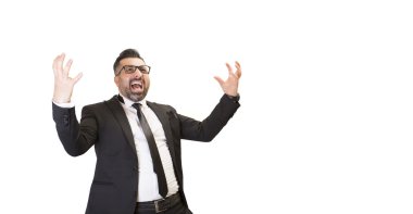 Patron haykırış personel