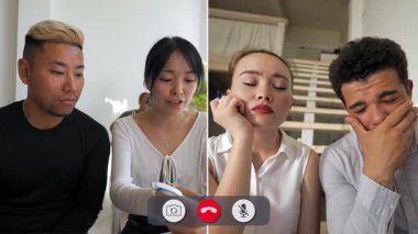 Öğrenciler canlı bir çevrimiçi sınıf ortamında öğretmenleriyle etkileşim halindeyken dikkatle odaklanıyorlar. Parlak ortam öğrenme deneyimlerini geliştirir..