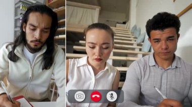 Nişanlı öğrenciler, yeni konuları keşfetmek ve destekleyici bir ortamda bilgi paylaşmak amacıyla, çevrimiçi bir çağrıda öğretmenleriyle işbirliği yapıyorlar..