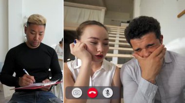 İnternetten yapılan bir aramada tutkulu öğretmenlere bağlanan öğrenciler, etkileşimli bir çalışma sırasında içgörü paylaşımı ve zorluklarla mücadele ediyorlar.