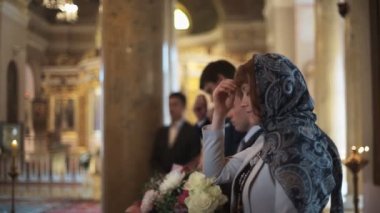 Saint-Petersburg - 25 Temmuz: Geleneksel Ortodoks Kilisesi düğün