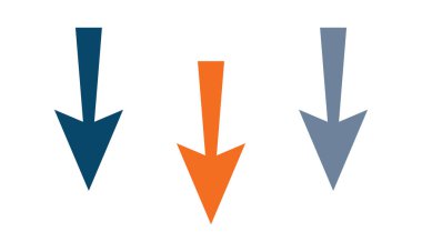 Basit Renk Yönlendirme Simgeleri Web Tasarım Arayüzü UI UX Düğmeleri Bilgisel Elemanlar ve Modern Grafiksel Düzen