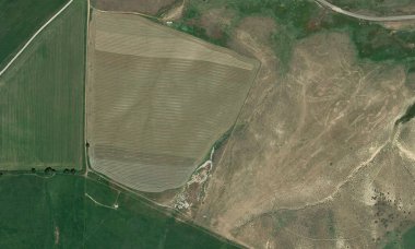 Colorado üzerinde uydu üst görüntü dokusu