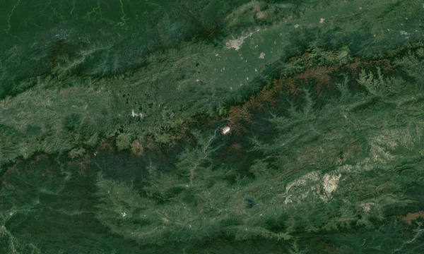 Спутниковый Вид Сверху Над Колумбией — стоковое фото