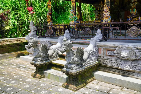 Antike Statuen Tempel Von Pura Gunung Kawi Sebatu Bali Indonesien — Stockfoto