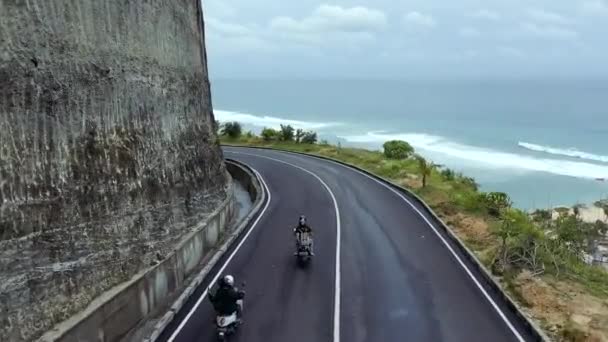 Vejen Fører Til Smukkeste Strande Bali Melasty Strand – Stock-video
